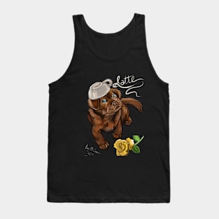 Chocolate Lab Latte Tank Top